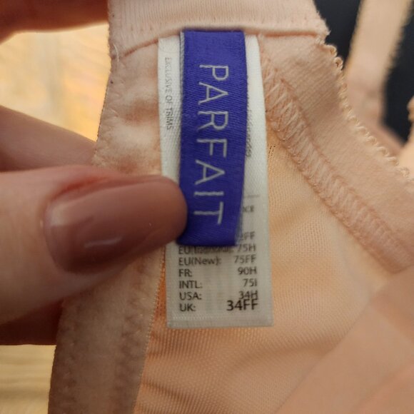 Parfait Charlotte padded bra, Blossom, UK-34FF US-34H - Picture 9 of 10